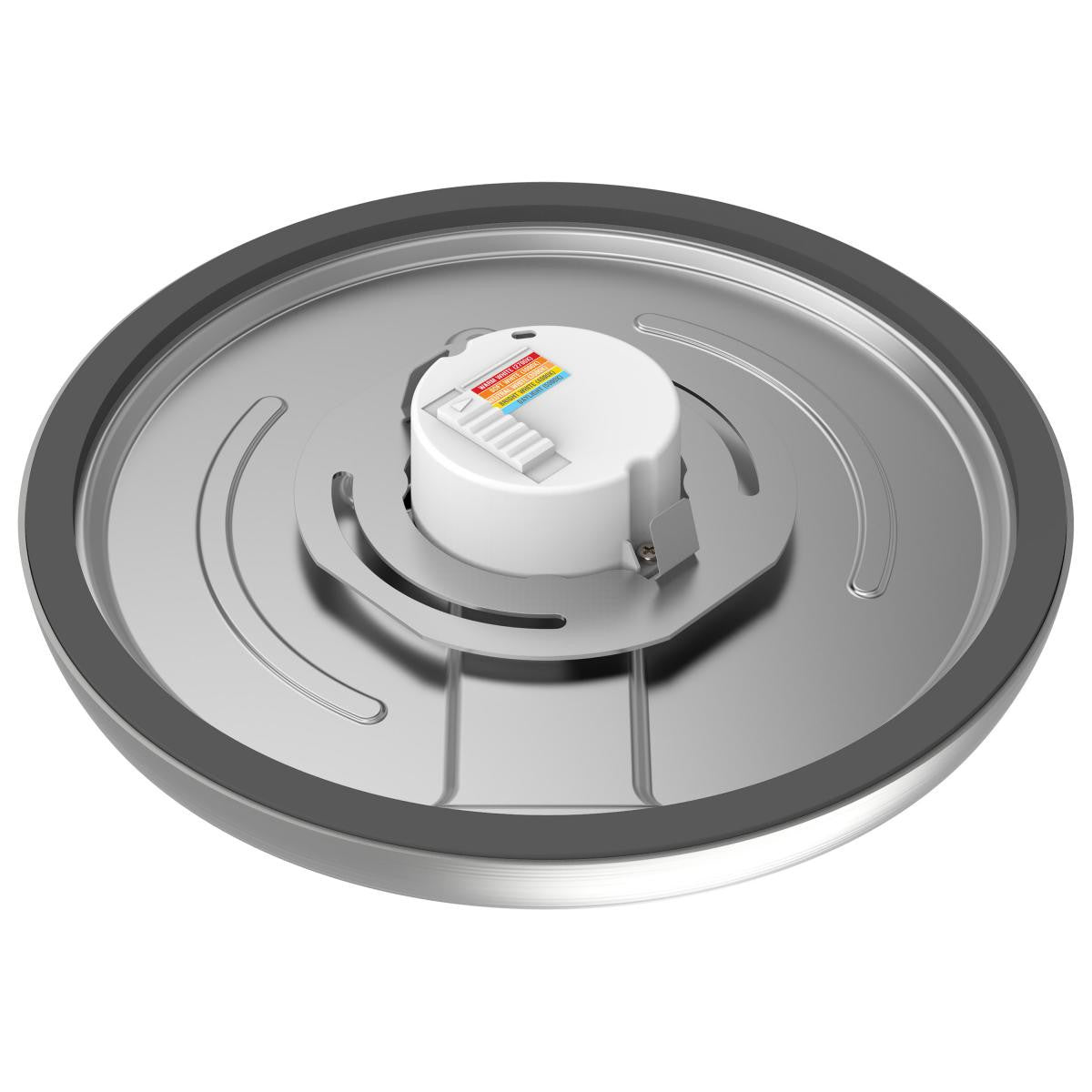 LED Blink Light - 13W - 120V - 9 Inch - Round - Color Selectable 27K/30K/35K/40K/50K - Dimmable - Brushed Nickel Finish