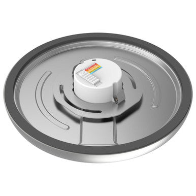 LED Blink Light - 13W - 120V - 9 Inch - Round - Color Selectable 27K/30K/35K/40K/50K - Dimmable - Brushed Nickel Finish