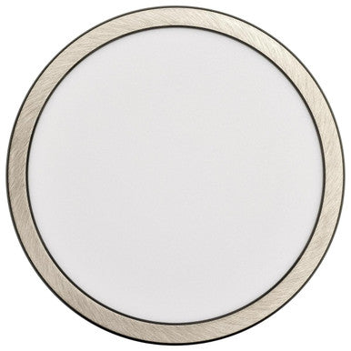 LED Blink Light - 13W - 120V - 9 Inch - Round - Color Selectable 27K/30K/35K/40K/50K - Dimmable - Brushed Nickel Finish