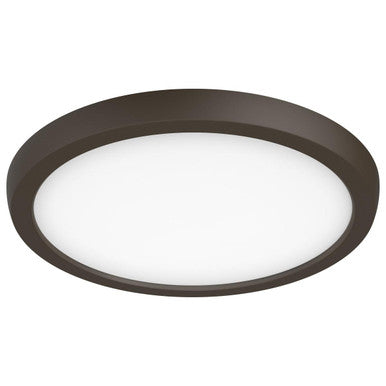 LED Blink Light - 13W - 120V - 9 Inch - Round - Color Selectable 27K/30K/35K/40K/50K - Dimmable - Bronze Finish