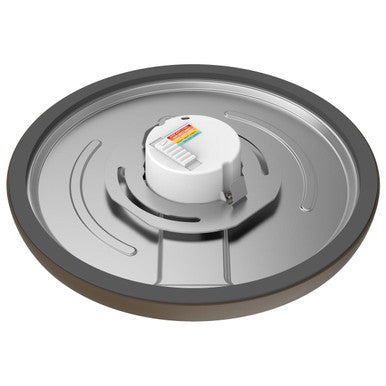LED Blink Light - 13W - 120V - 9 Inch - Round - Color Selectable 27K/30K/35K/40K/50K - Dimmable - Bronze Finish