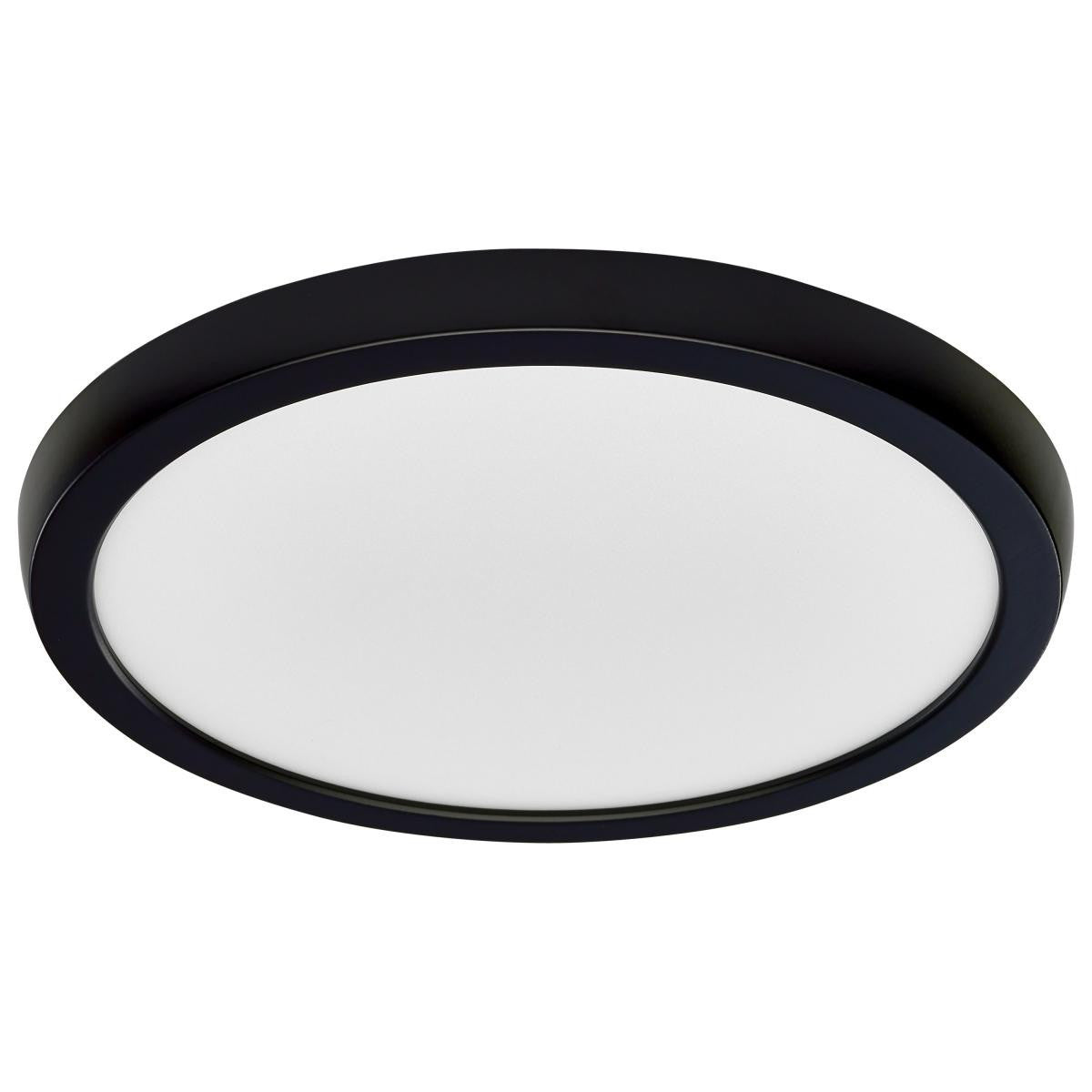 LED Blink Light - 13W - 120V - 9 Inch - Round - Color Selectable 27K/30K/35K/40K/50K - Dimmable - Black Finish