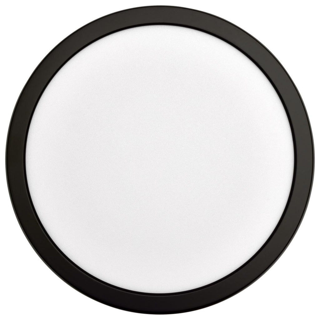 LED Blink Light - 13W - 120V - 9 Inch - Round - Color Selectable 27K/30K/35K/40K/50K - Dimmable - Black Finish