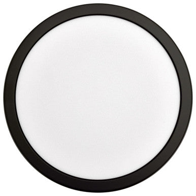 LED Blink Light - 13W - 120V - 9 Inch - Round - Color Selectable 27K/30K/35K/40K/50K - Dimmable - Black Finish