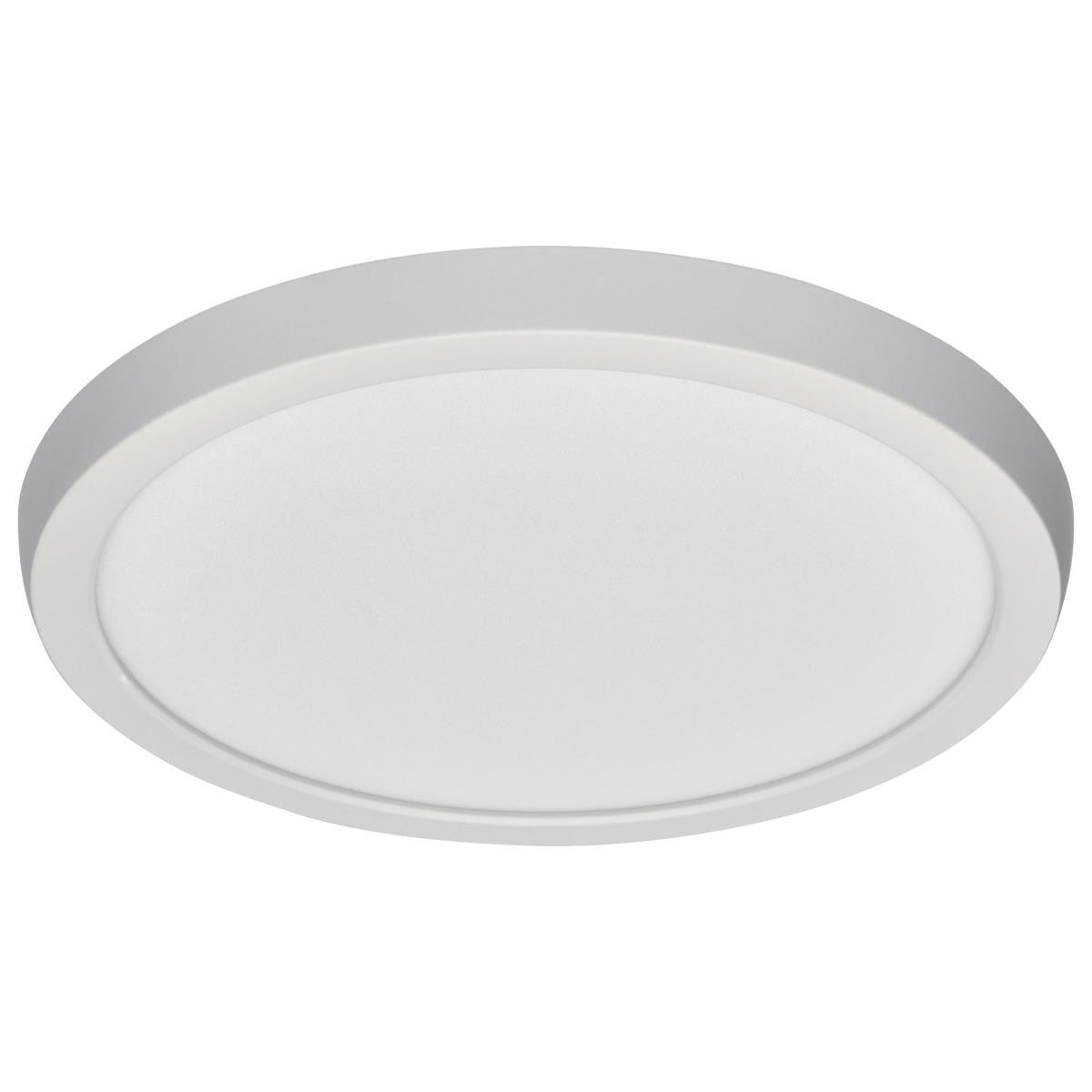 LED Blink Light - 13W - 120V - 9 Inch - Round - Color Selectable 27K/30K/35K/40K/50K - Dimmable - White Finish