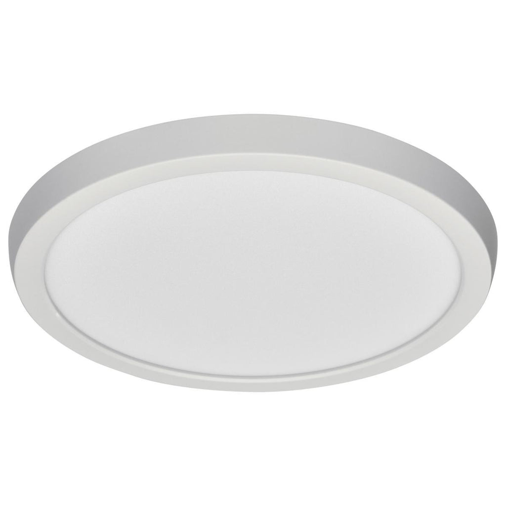 LED Blink Light - 13W - 120V - 9 Inch - Round - Color Selectable 27K/30K/35K/40K/50K - Dimmable - White Finish