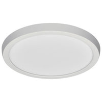LED Blink Light - 13W - 120V - 9 Inch - Round - Color Selectable 27K/30K/35K/40K/50K - Dimmable - White Finish