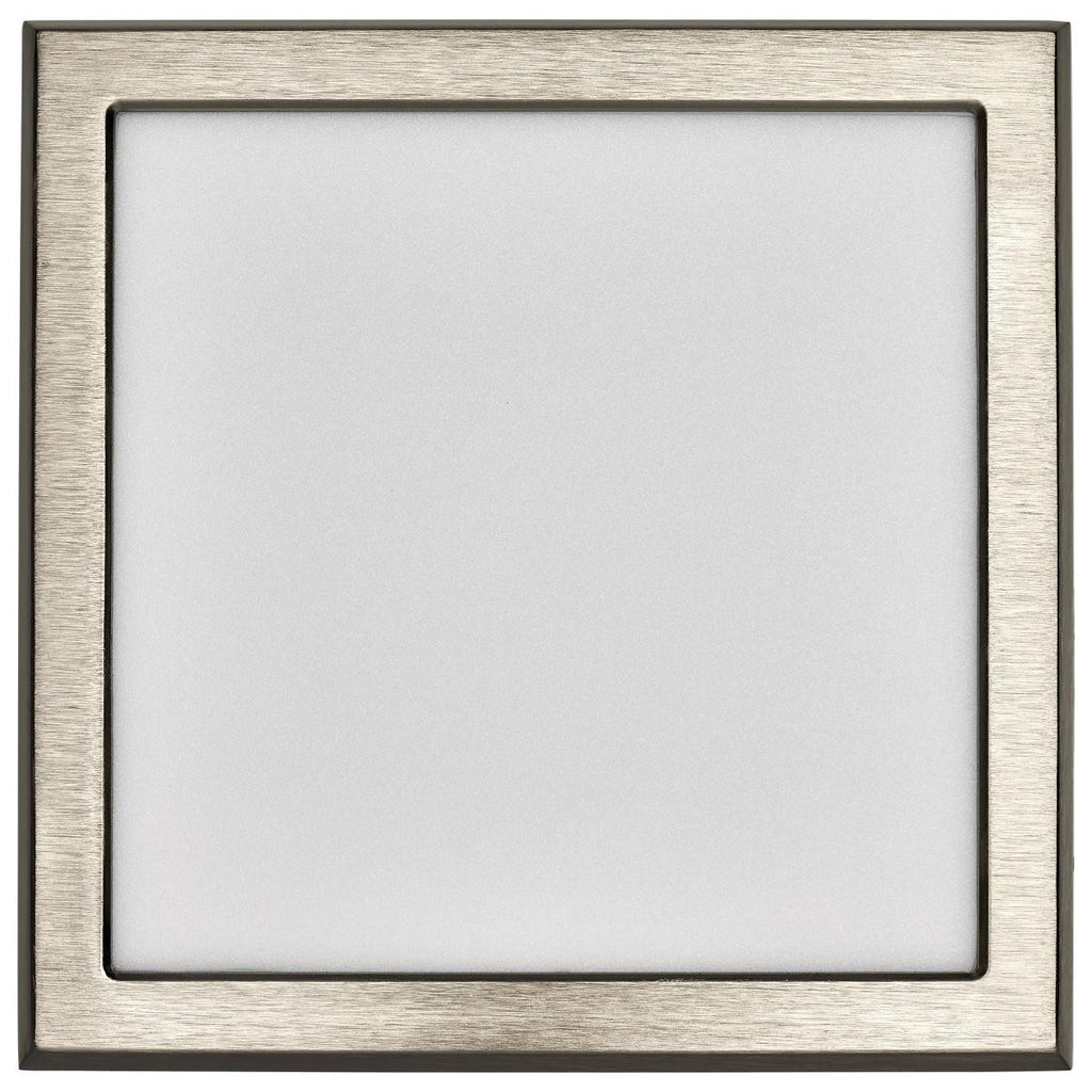 LED Blink Light - 11W - 120V - 7 Inch - Square - Color Selectable 27K/30K/35K/40K/50K - Dimmable - Brushed Nickel Finish