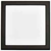 LED Blink Light - 11W - 120V - 7 Inch - Square - Color Selectable 27K/30K/35K/40K/50K - Dimmable - Black Finish
