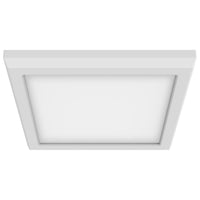 LED Blink Light - 11W - 120V - 7 Inch - Square - Color Selectable 27K/30K/35K/40K/50K - Dimmable - White Finish