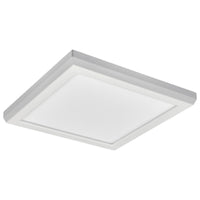 LED Blink Light - 11W - 120V - 7 Inch - Square - Color Selectable 27K/30K/35K/40K/50K - Dimmable - White Finish