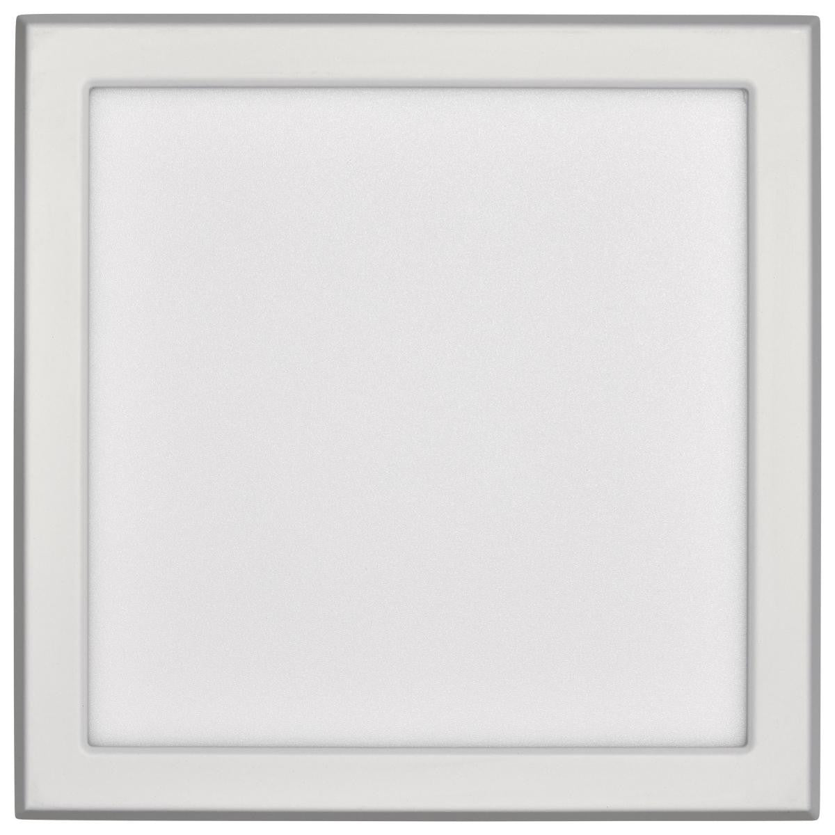 LED Blink Light - 11W - 120V - 7 Inch - Square - Color Selectable 27K/30K/35K/40K/50K - Dimmable - White Finish