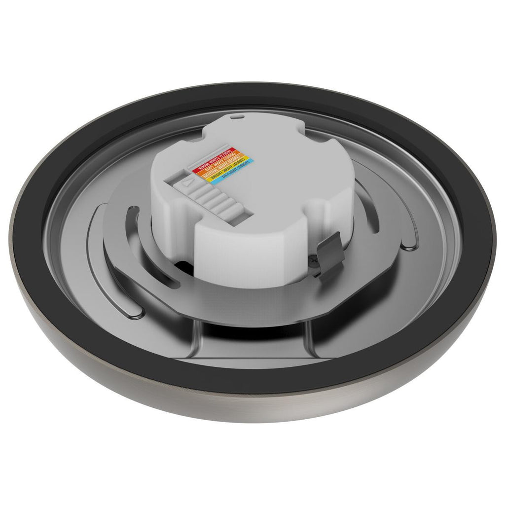LED Blink Light - 11W - 120V - 7 Inch - Round - Color Selectable 27K/30K/35K/40K/50K - Dimmable - Brushed Nickel Finish
