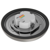 LED Blink Light - 11W - 120V - 7 Inch - Round - Color Selectable 27K/30K/35K/40K/50K - Dimmable - Brushed Nickel Finish