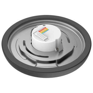 LED Blink Light - 11W - 120V - 7 Inch - Round - Color Selectable 27K/30K/35K/40K/50K - Dimmable - Black Finish