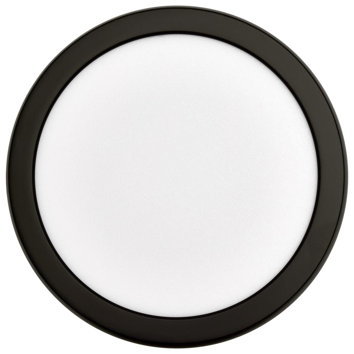 LED Blink Light - 11W - 120V - 7 Inch - Round - Color Selectable 27K/30K/35K/40K/50K - Dimmable - Black Finish