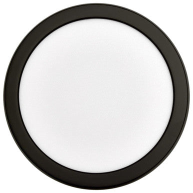 LED Blink Light - 11W - 120V - 7 Inch - Round - Color Selectable 27K/30K/35K/40K/50K - Dimmable - Black Finish