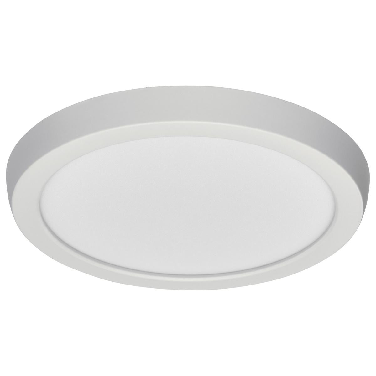 LED Blink Light - 11W - 120V - 7 Inch - Round - Color Selectable 27K/30K/35K/40K/50K - Dimmable - White Finish