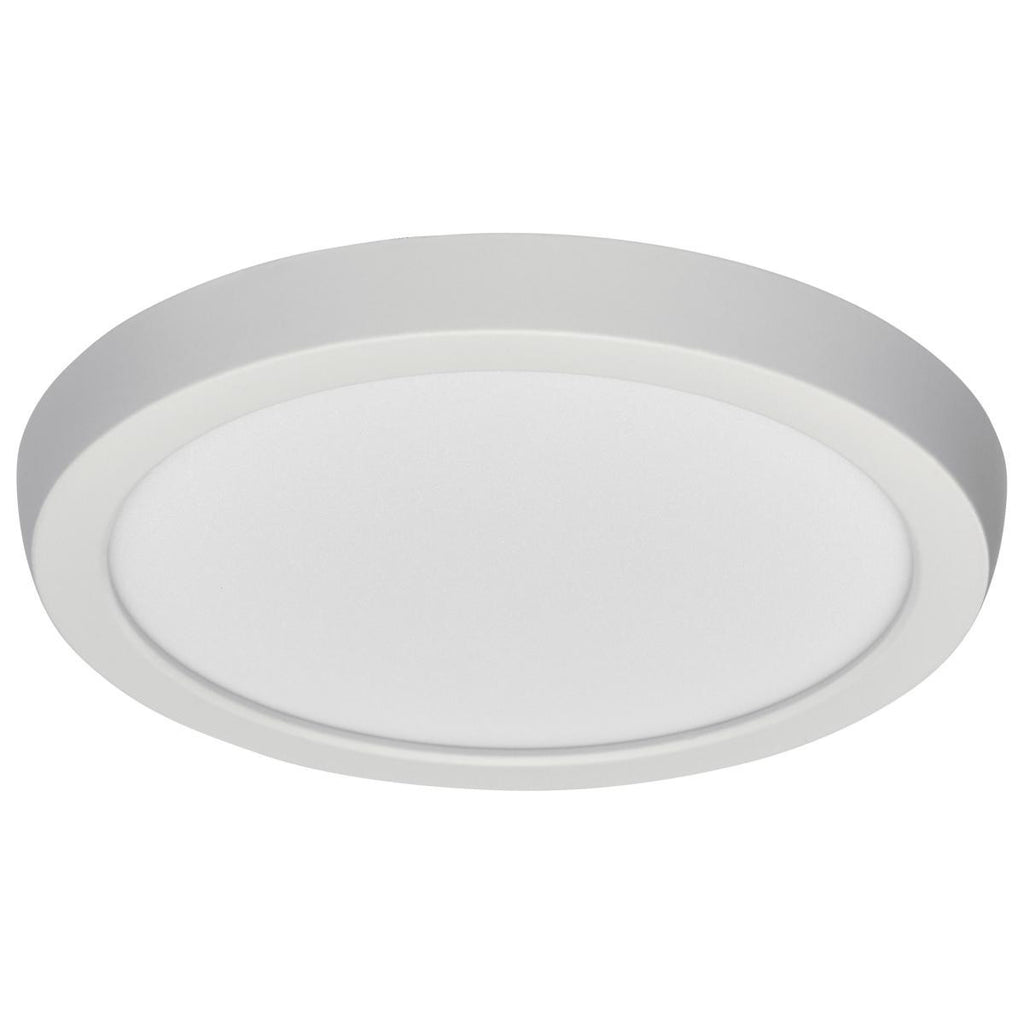 LED Blink Light - 11W - 120V - 7 Inch - Round - Color Selectable 27K/30K/35K/40K/50K - Dimmable - White Finish