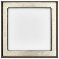 LED Blink Light - 9W - 120V - 5 Inch - Square - Color Selectable 27K/30K/35K/40K/50K - Dimmable - Brushed Nickel Finish