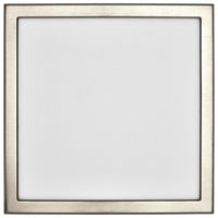 LED Blink Light - 13W - 120V - 9 Inch - Square - Color Selectable 27K/30K/35K/40K/50K - Dimmable - Brushed Nickel Finish
