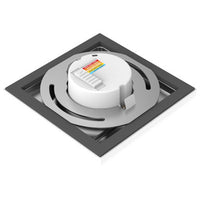 LED Blink Light - 9W - 120V - 5 Inch - Square - Color Selectable 27K/30K/35K/40K/50K - Dimmable - White Finish