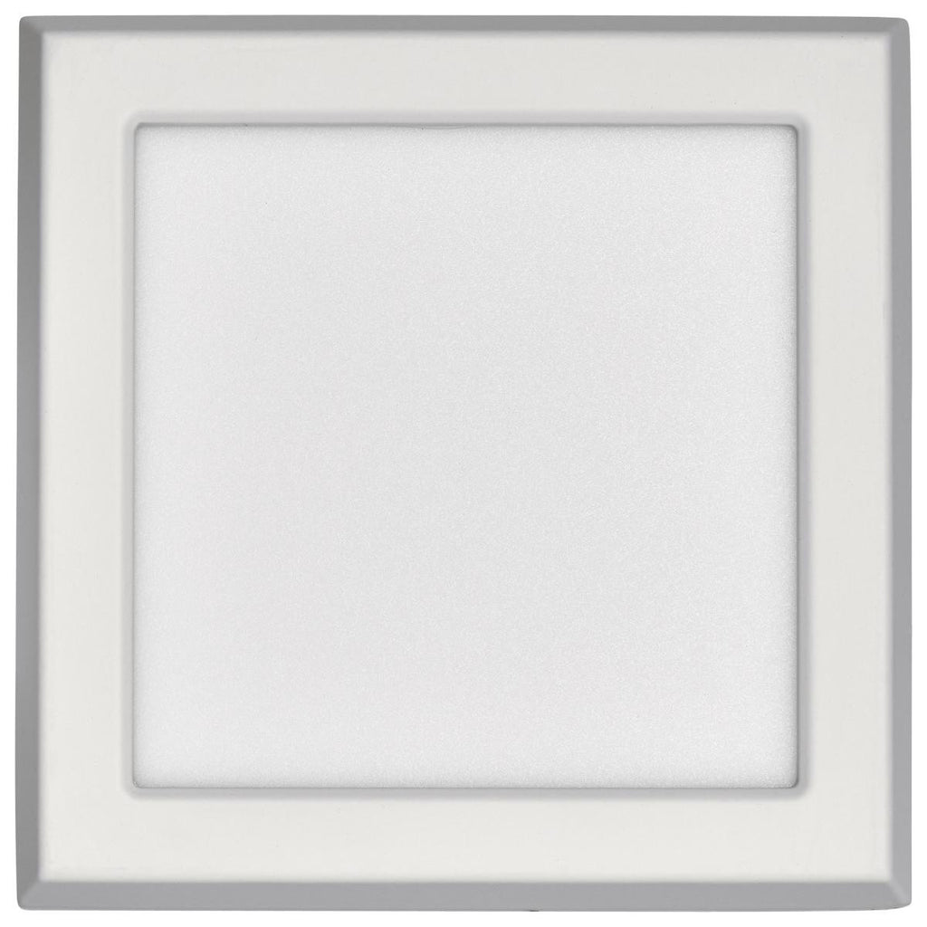 LED Blink Light - 9W - 120V - 5 Inch - Square - Color Selectable 27K/30K/35K/40K/50K - Dimmable - White Finish