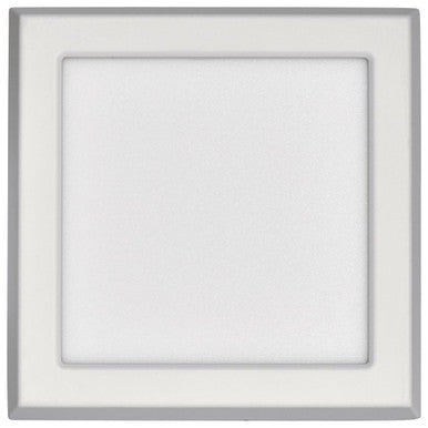 LED Blink Light - 9W - 120V - 5 Inch - Square - Color Selectable 27K/30K/35K/40K/50K - Dimmable - White Finish