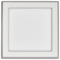 LED Blink Light - 9W - 120V - 5 Inch - Square - Color Selectable 27K/30K/35K/40K/50K - Dimmable - White Finish