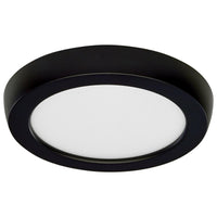 LED Blink Light - 9W - 120V - 5 Inch - Round - Color Selectable 27K/30K/35K/40K/50K - Dimmable - Black Finish