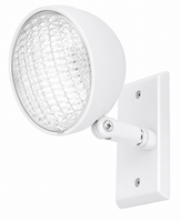Dual-Lite AHDSW0612 6V, 12W Halogen All Metal Remote Lighting Head, Single Head, White Finish