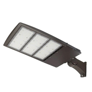LED Parking Lot Area Light - 450W - 5000K Daylight - 60750 Max Lumens - 480V - Pole Mount
