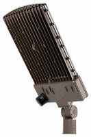 LED Parking Lot Area Light with Photocell - Watt Selectable - 300W/240W/180W/120W - Color Selectable 30K/40K/50K - 45000 Max Lumens - 480V - Slipfitter Mount - Bronze Finish