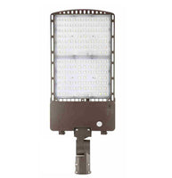LED Parking Lot Area Light - Watt Selectable - 120/180/240/300W - Color Selectable 30K/40K/50K - 45000 Max Lumens - Slipfitter Mount W/ Motion Sensor