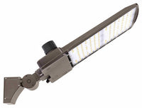 LED Parking Lot Area Light - Watt Selectable - 120/180/240/300W - Color Selectable 30K/40K/50K - 45000 Max Lumens - Pole Mount W/ Photocell