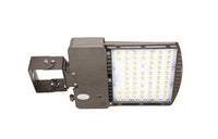 LED Parking Lot Area Light - Watt Selectable - 60/90/120/140W - Color Selectable 30K/40K/50K - 23000 Max Lumens - Yoke Mount W/ Motion Sensor