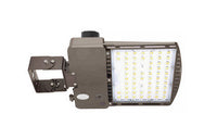 LED Parking Lot Area Light - Watt Selectable - 60/90/120/140W - Color Selectable 30K/40K/50K - 23000 Max Lumens - Slipfitter Mount W/ Photocell W/ Motion Sensor
