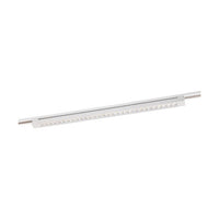Light Bar Style LED Track Head Only  - 3 Foot - White Finish - 30 Degree Beam - 2880 Lumens - 3000K Soft White - 45 Watt - Dimmable - 3 Contact Halo Style