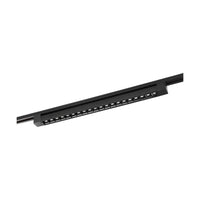 Light Bar Style LED Track Head Only  - 2 Foot - Black Finish - 30 Degree Beam - 1920 Lumens - 3000K Soft White - 30 Watt - Dimmable - 3 Contact Halo Style