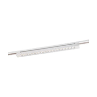 Light Bar Style LED Track Head Only  - 2 Foot - White Finish - 30 Degree Beam - 1920 Lumens - 3000K Soft White - 30 Watt - Dimmable - 3 Contact Halo Style