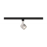 Piston Style LED Track Head Only  - Brushed Nickel - 24 Degree Beam - 1020 Lumens - 3000K Soft White - 12 Watt - Dimmable - 3 Contact Halo Style