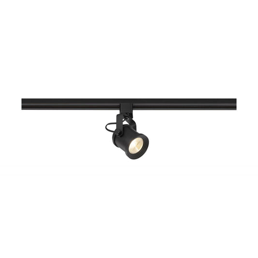 Forged Style LED Track Head Only  - Black Finish - 36 Degree Beam - 1020 Lumens - 3000K Soft White - 12 Watt - Dimmable - 3 Contact Halo Style