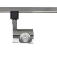 Pipe Style LED Track Head Only  - Brushed Nickel - 36 Degree Beam - 1020 Lumens - 3000K Soft White - 12 Watt - Dimmable - 3 Contact Halo Style
