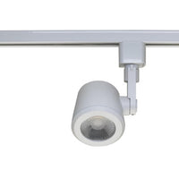 Taper Back Style LED Track Head Only  - White Finish - 24 Degree Beam - 1020 Lumens - 3000K Soft White - 12 Watt - Dimmable - 3 Contact Halo Style