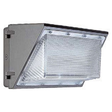 LED Wallpack - 40 Watt - 5000 Lumens - 4000K Cool White - 120-277V - Bronze Finish - Emergency Battery Backup