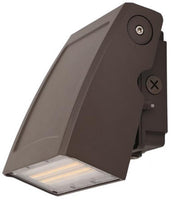 LED Adjustable Cutoff Wall Pack - Watt Selectable 80W/64W/48W/32W Max 11200 Lumens - Color Selectable 30K/40K/50K - 120-277V - Bronze Finish