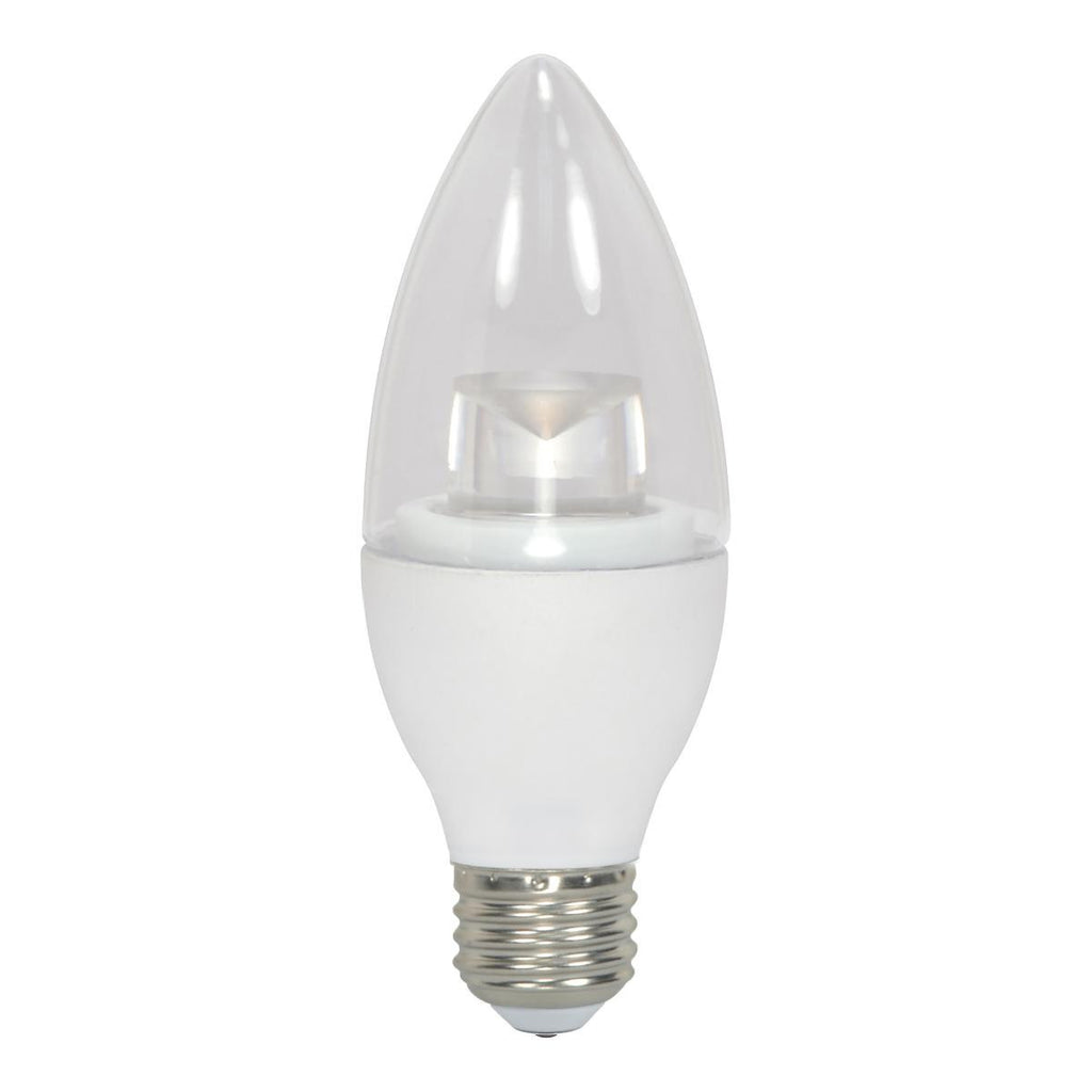 LED 4 Watt Dimmable (40W Replacement) B11 Light Bulb, Medium Screw (E26) Base, 2700K