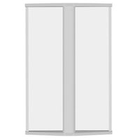 LED Commercial Wall Sconce - 12in.X10in. - Multi Watt Max 20/15/12W - Max Lumens 1700 - Color Selectable 30K/35K/40K - Wall Mount - 120-277V - White Finish - With Emergency Battery Back-Up