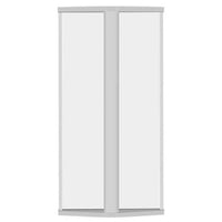 LED Commercial Wall Sconce - 12in.X10in. - Multi Watt Max 20/15/10W - Max Lumens 1700 - Color Selectable 30K/35K/40K - Wall Mount - 120-277V - White Finish
