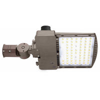 LED Parking Lot Area Light - Watt Selectable - 60/90/120/140W - Color Selectable 30K/40K/50K - 23000 Max Lumens - Slipfitter Mount W/ Photocell